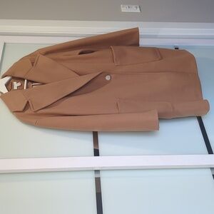 Camel coloured Winter pea coat